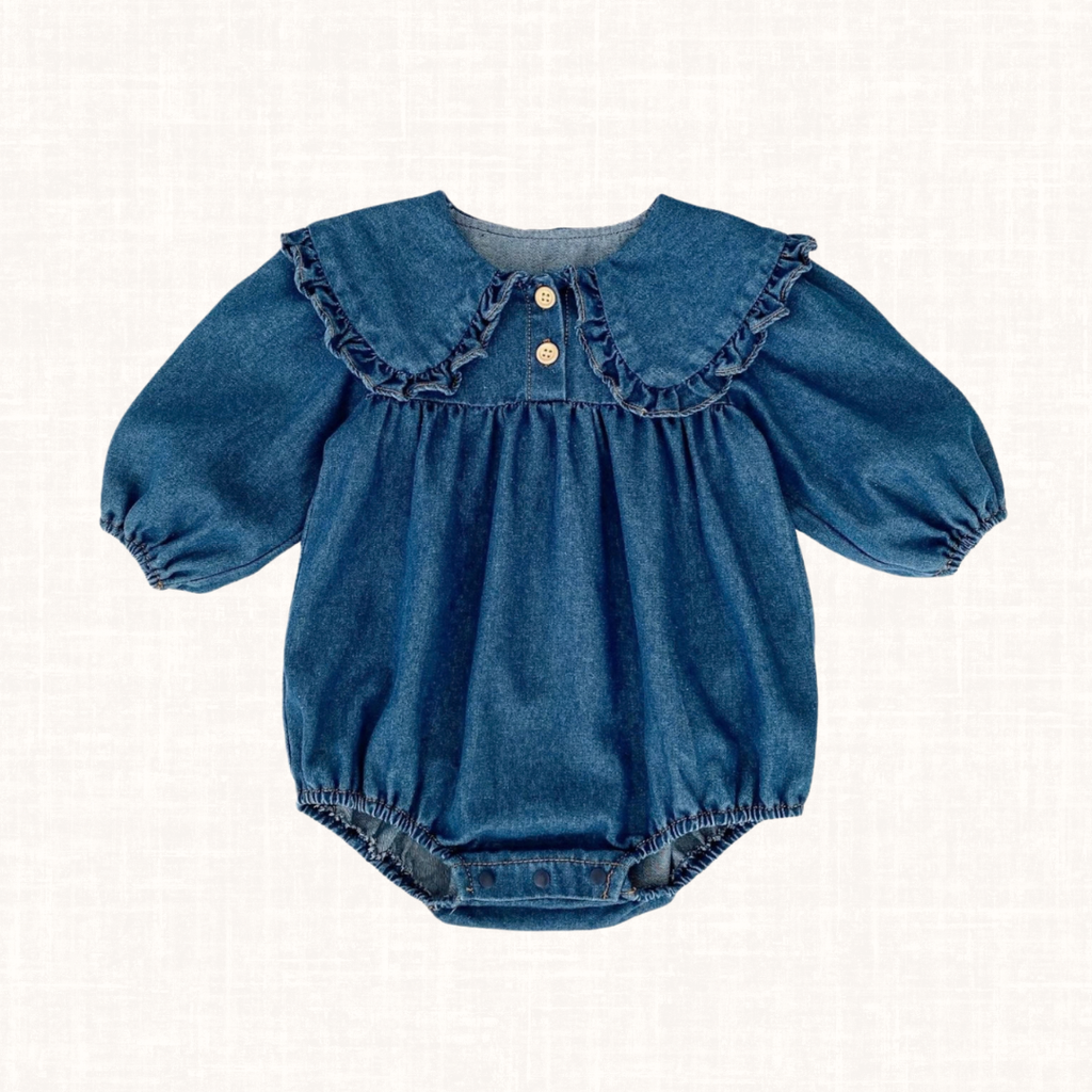 Livia Denim Romper