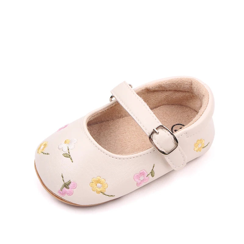 Floral Mary Janes