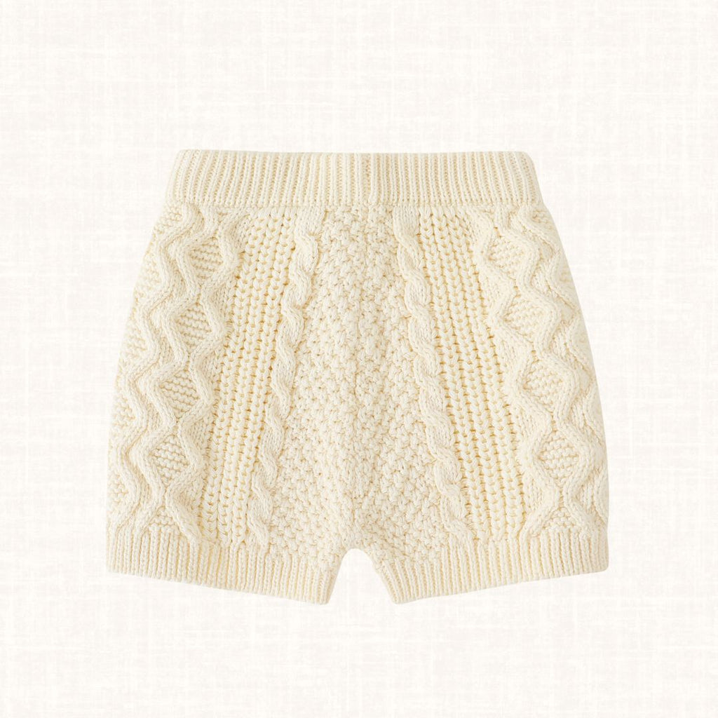 Oliver Knit Shorts Off White