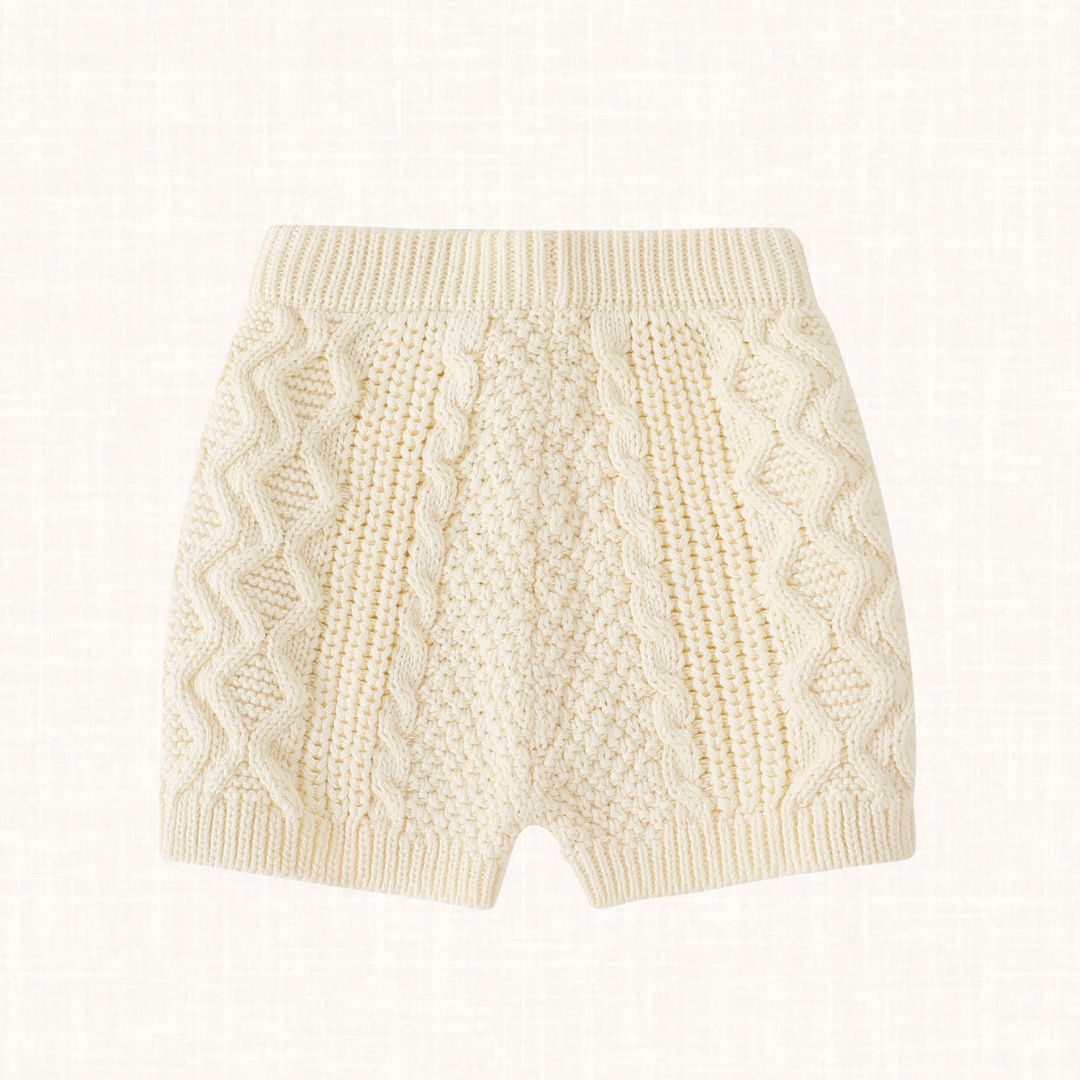 Oliver Knit Shorts Off White