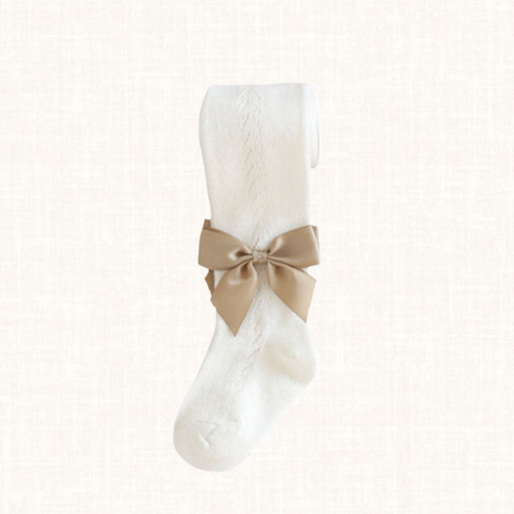 Amélie Bow Knit Tights