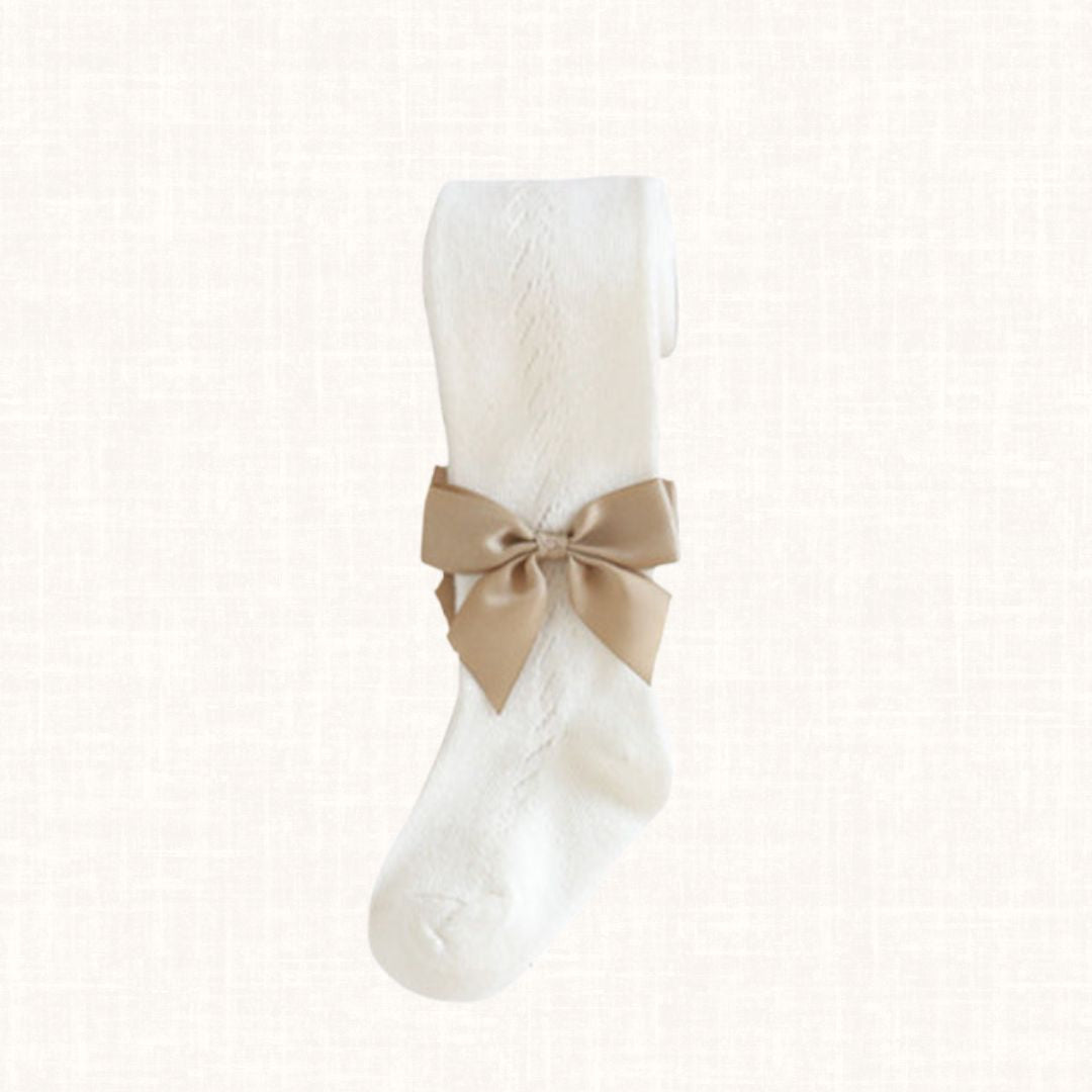 Amélie Bow Knit Tights