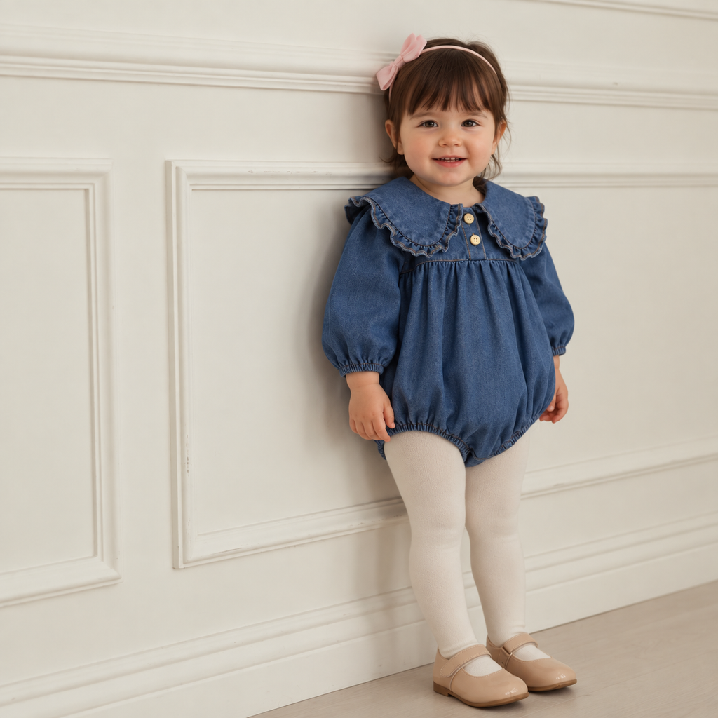 Livia Denim Romper